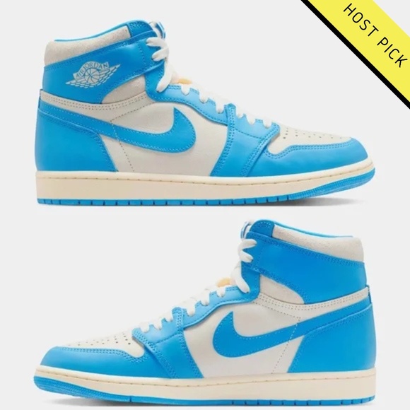 HP | Air Jordan 1 High OG UNC Reimagined Sneakers - Picture 1 of 13